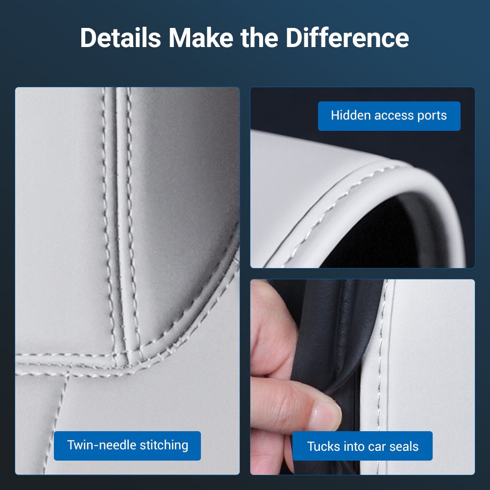 Nappa Leather Trunk Mat for Model Y Juniper (7 PCS)