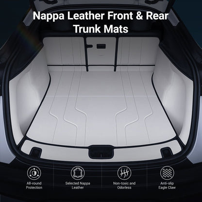Nappa Leather Trunk Mat for Model Y Juniper (7 PCS)
