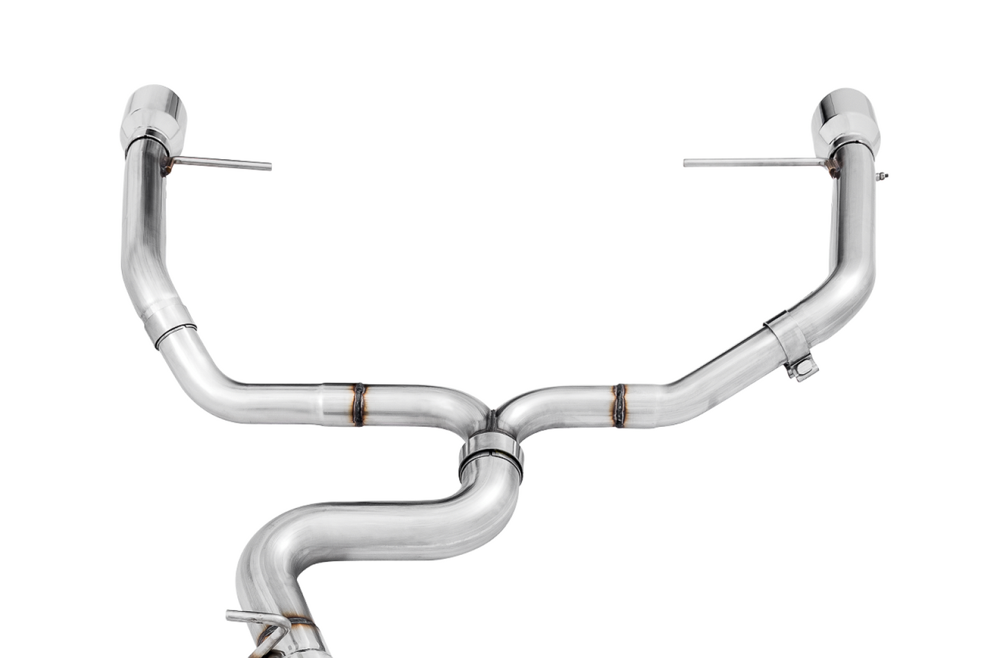 AWE Tuning Track Edition Exhaust for VW Golf Alltrack / Sportwagen 4Motion - Chrome Silver Tips 3020-32044
