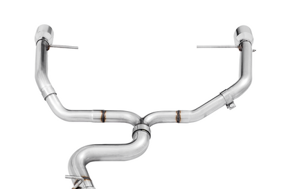 AWE Tuning Track Edition Exhaust for VW Golf Alltrack / Sportwagen 4Motion - Chrome Silver Tips 3020-32044