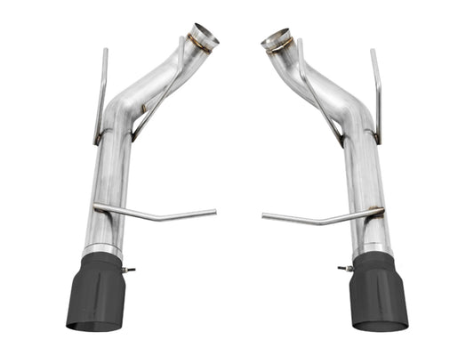 AWE Tuning Track Edition Axle-back Exhaust for the S197 Ford Mustang GT - Diamond Black Tips 3020-33044
