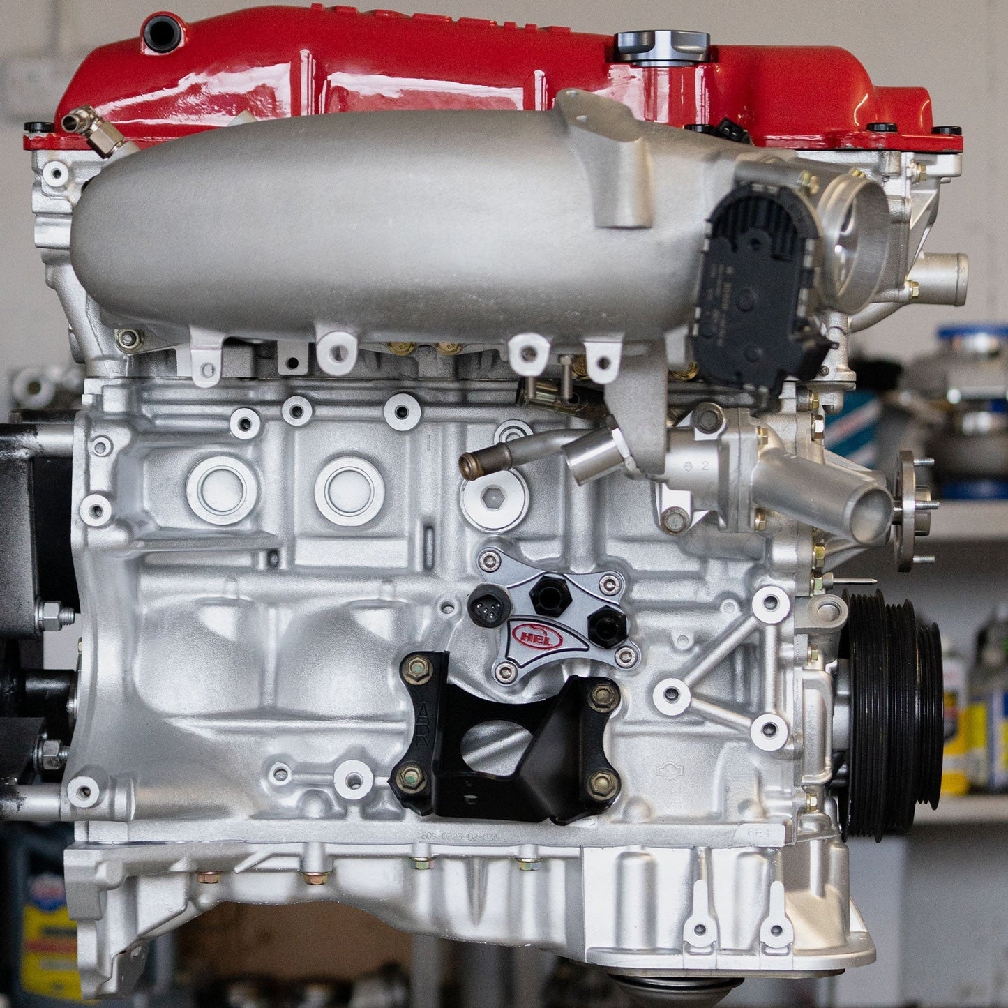 HEL Oil Filter Relocation Take Off Plate for Nissan SR20DET 240sx S14/S15, 180SX Silvia S13 and Pulsar GTI-R