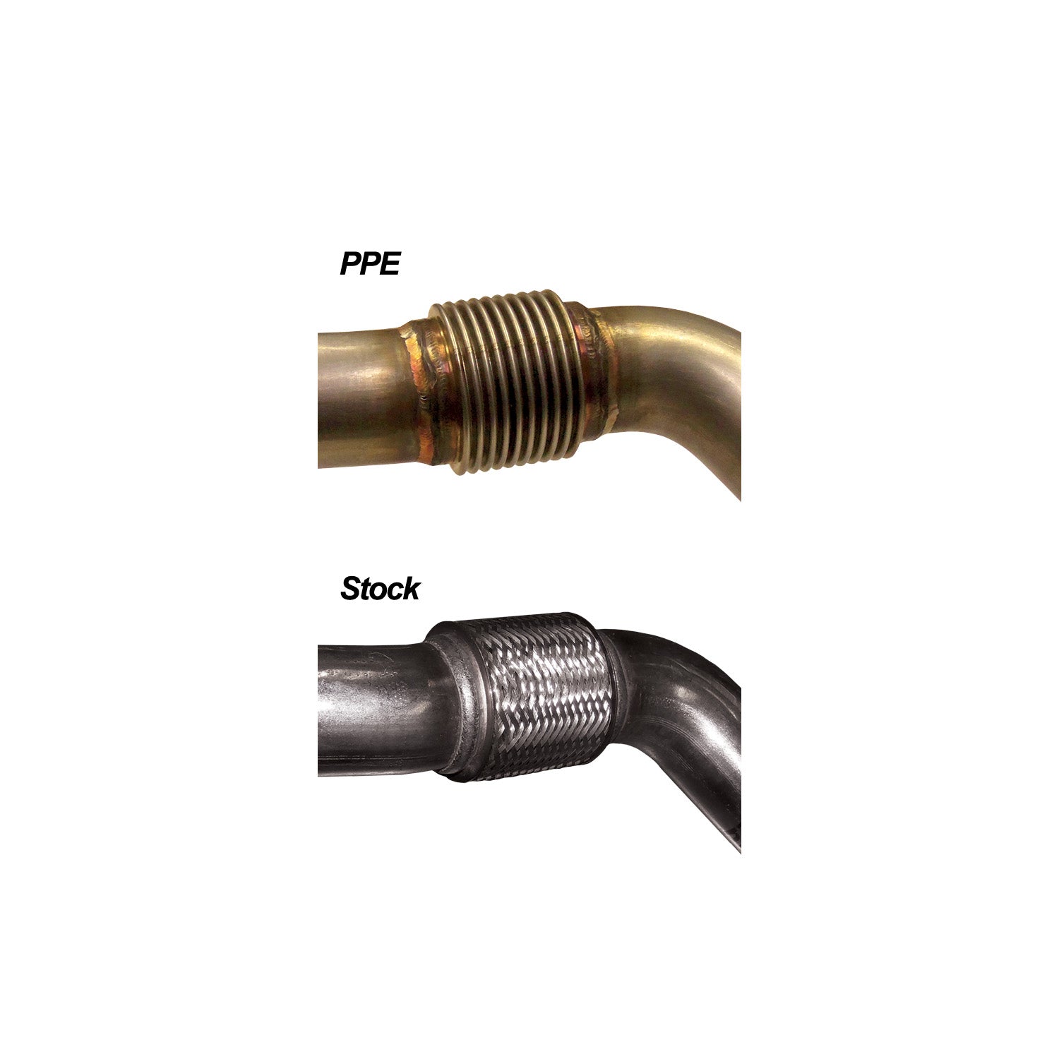 2003.5-2004 Ford 6.0L OEM Performance Up-Pipes use with round EGR cooler ppepower