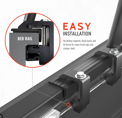 GAIA Jeep Gladiator Camper Shell - Shadow Top Fastback Truck Cap