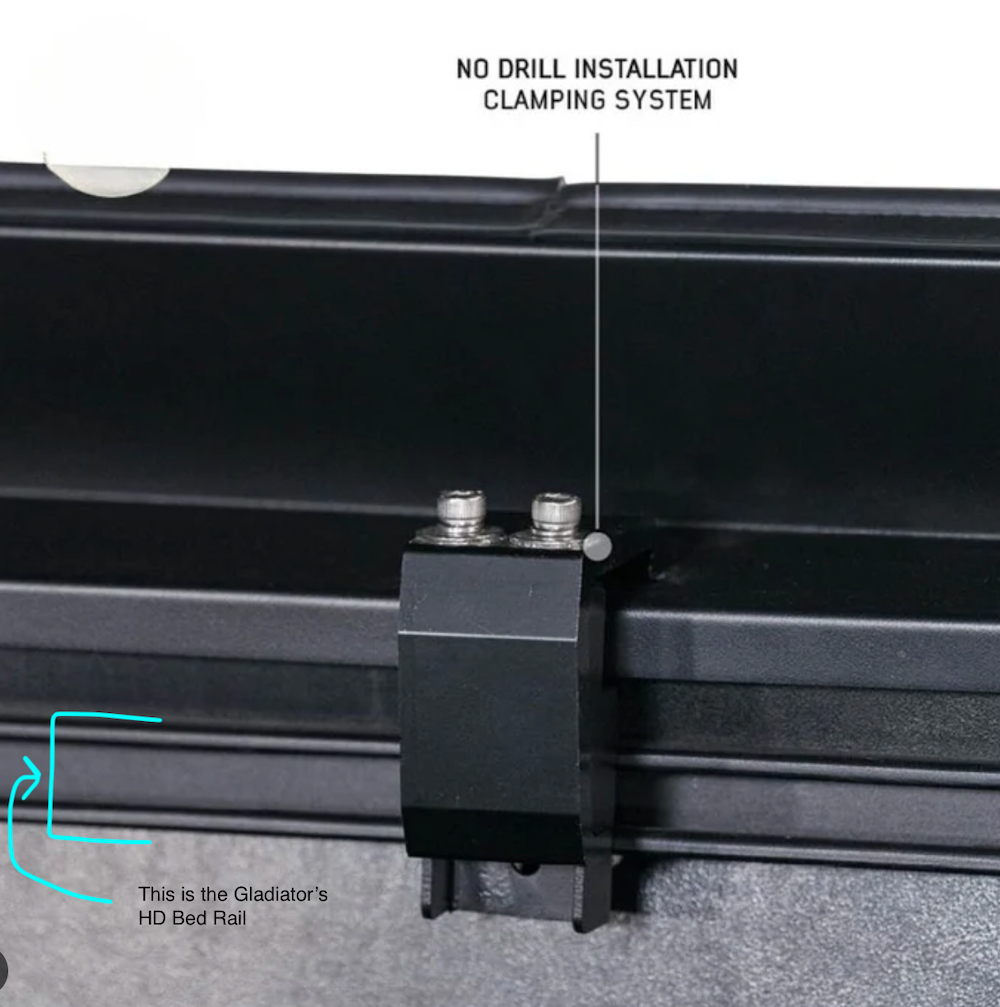 GAIA Jeep Gladiator Camper Shell - Shadow Top Fastback Truck Cap