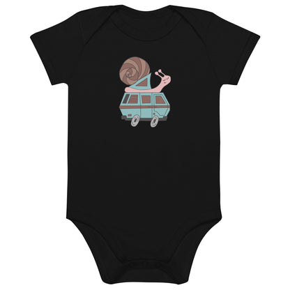 Sally Snail One-Piece Baby Body Suit