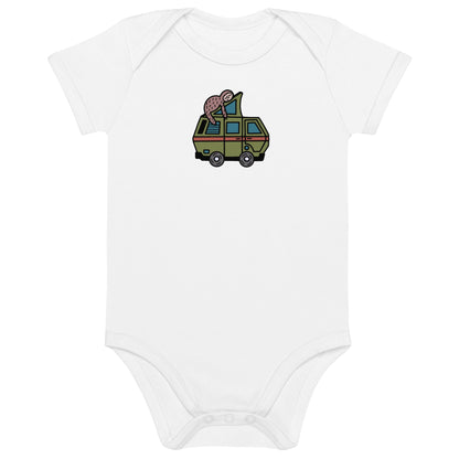 Stewie Sloth One-Piece Baby Bodysuit