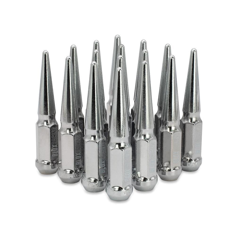 BLOX Racing Original Chrome Spiked Forged Lug Nut