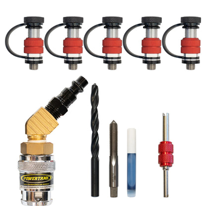 Monster Valve™ Tap3 (3/8-24) 5 pack with Install tools
