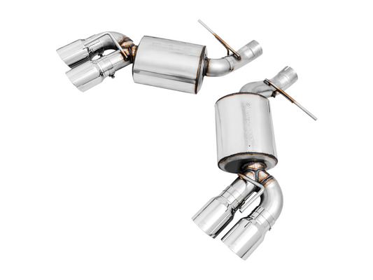 AWE Tuning Touring Edition Axleback Exhaust for Gen6 Camaro SS / ZL1 - Chrome Silver Tips (Quad Outlet) 3015-42093