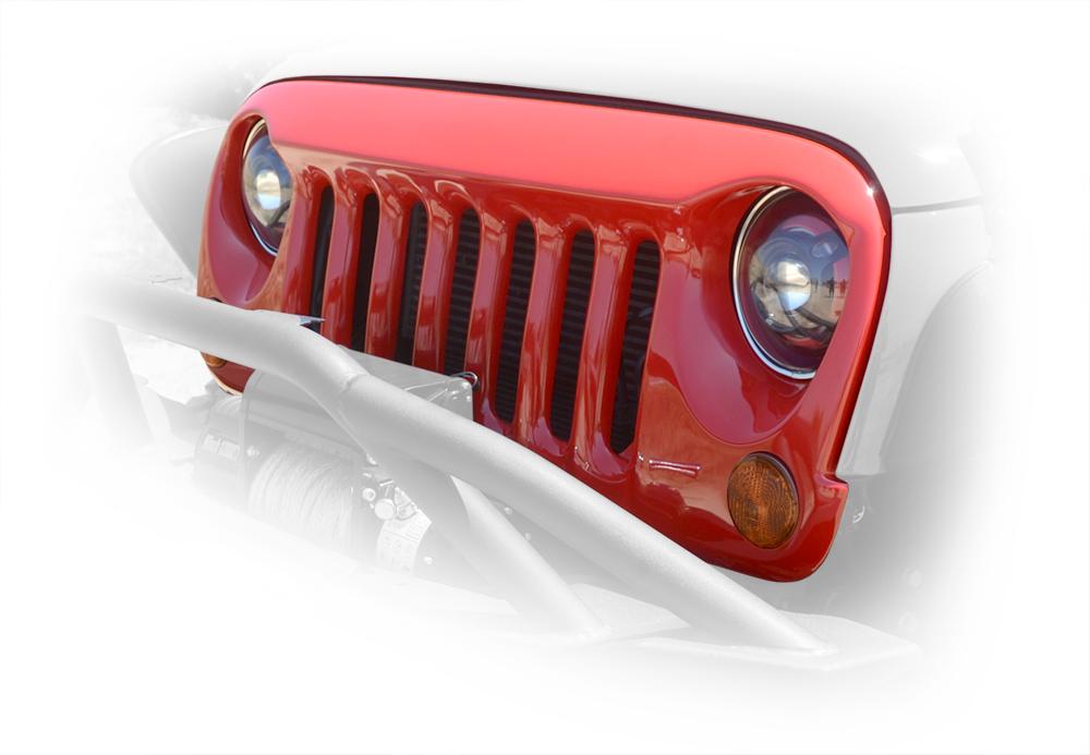 Paintable White Grill (GRABW07)-DV8 Offroad