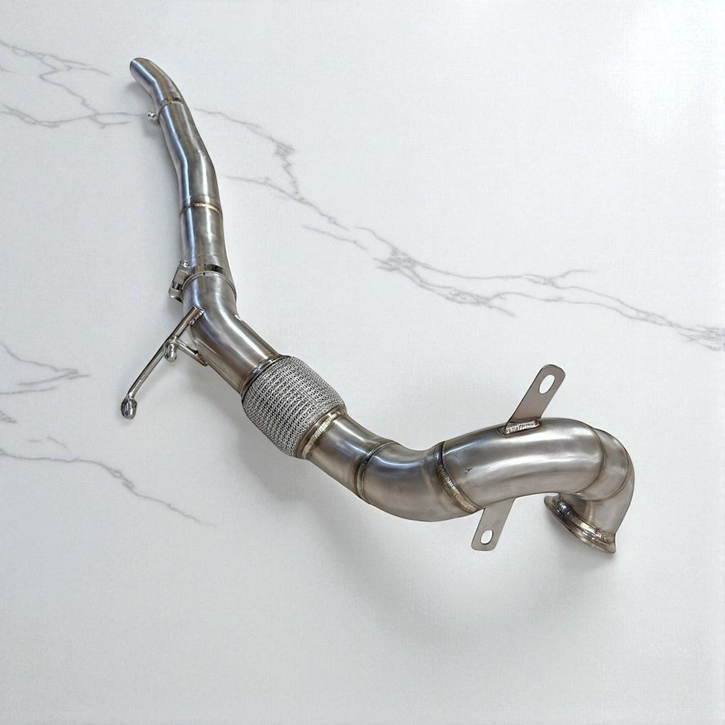 AWD Audi 8V S3 A3 Race Downpipe - 2.0T (Premium Catless & Catted)