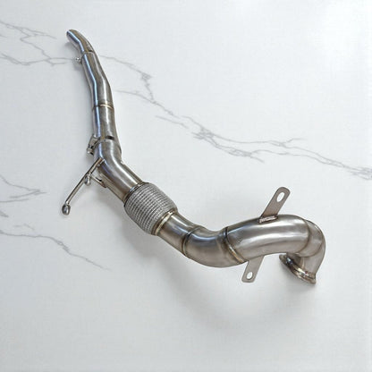 AWD Audi 8V S3 A3 Race Downpipe - 2.0T (Premium Catless & Catted)