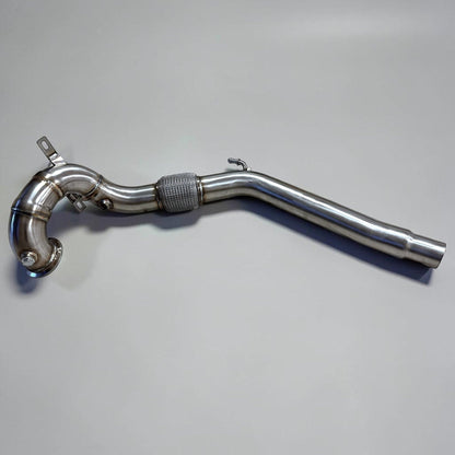 FWD Audi A3 8V Race Downpipe - 2.0T (Premium Catless & Catted)