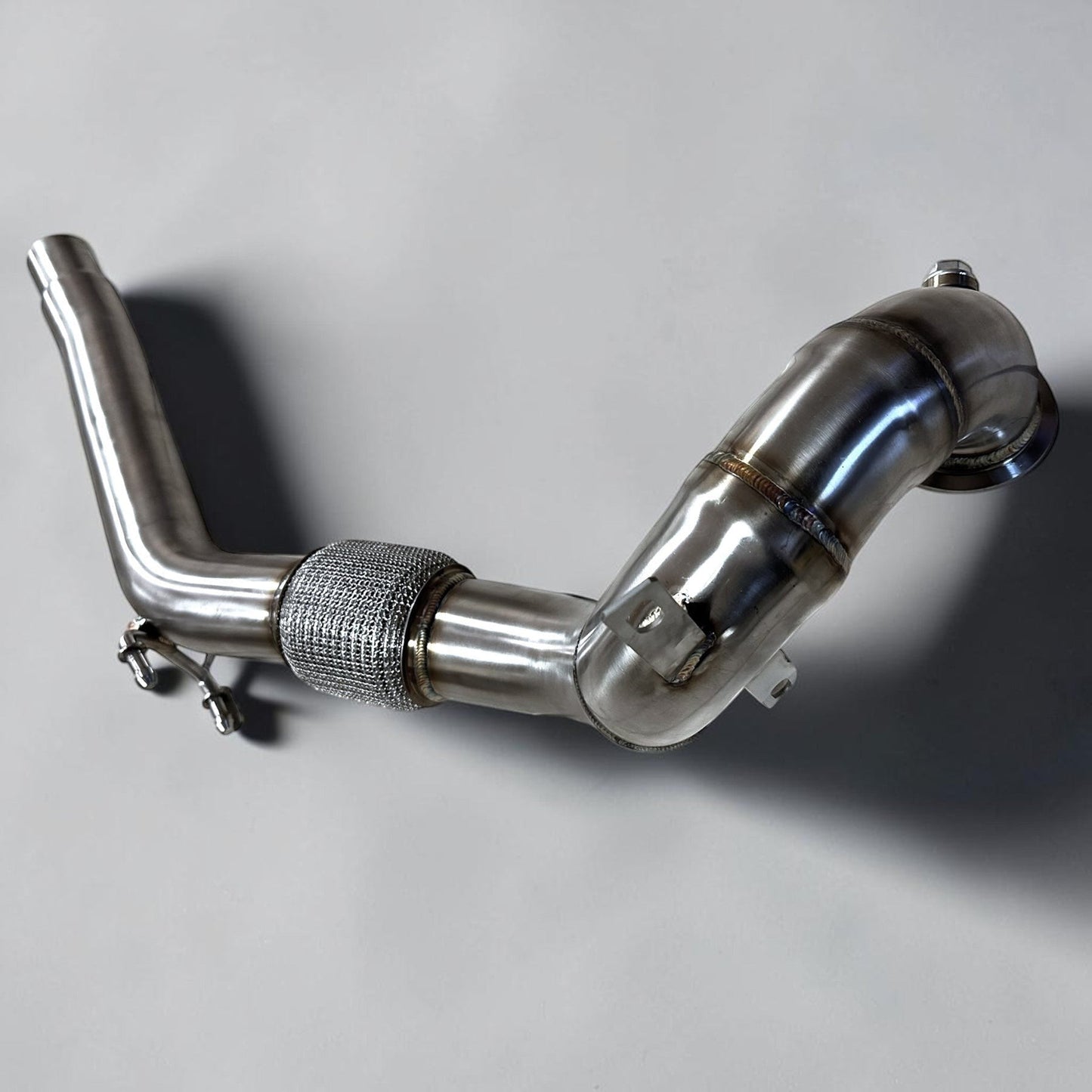 FWD Audi A3 8V Race Downpipe - 2.0T (Premium Catless & Catted)