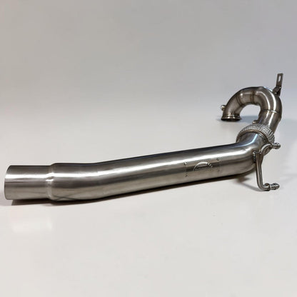 FWD Audi A3 8V Race Downpipe - 2.0T (Premium Catless & Catted)
