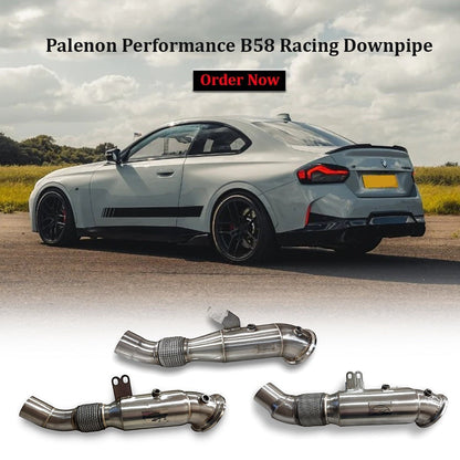Supra & BMW B58 Racing Downpipe - M340i, M440i, M240i, 340i, 440i, 540i, 640i, 740i, X3, X4, X5, X6, X7