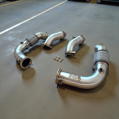 S68 Racing Downpipes For BMW G90 M5 & G99 M5 | Palenon Performance