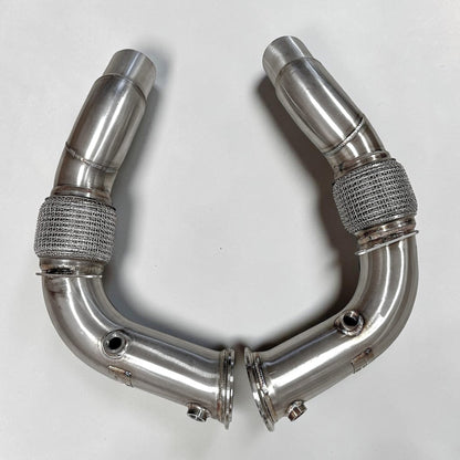 Race Downpipe For BMW F10 M5 and F12, F06, F13 M6 including Competition (S63 Engine)