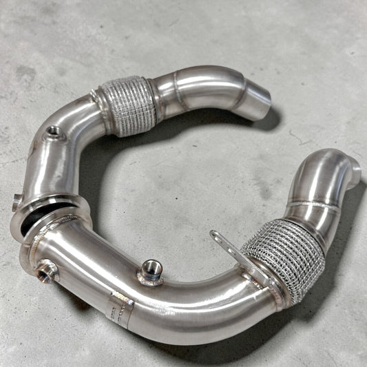 Race Downpipe For BMW F10 M5 and F12, F06, F13 M6 including Competition (S63 Engine) | Palenon Performance