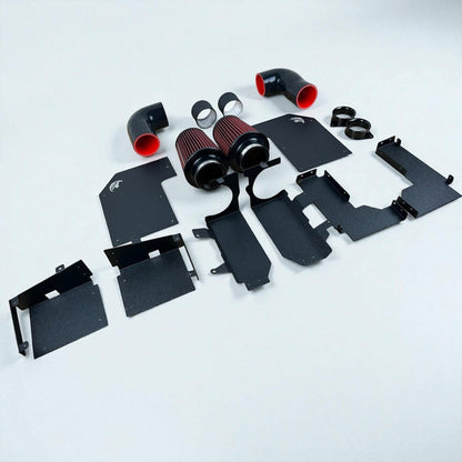 3.0L M276 Dual Cold Air Intake For 2015+ Mercedes C400, C450, C43 AMG, GLC43 | Palenon Performance