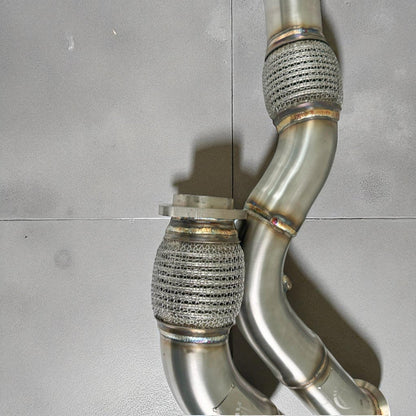 S55 Racing Downpipe For BMW F80 M3, F82 M4 & F87 M2 including Competition