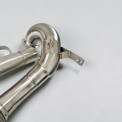 AWD Audi S3 8Y Race Downpipe & VW MK8 Golf R Race Downpipe - Palenon Performance