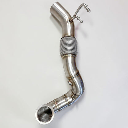 AWD Audi 8V S3 A3 Race Downpipe - 2.0T (Premium Catless & Catted)