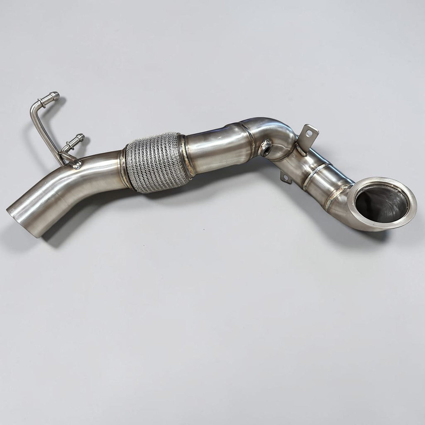 AWD Audi 8V S3 A3 Race Downpipe - 2.0T (Premium Catless & Catted)