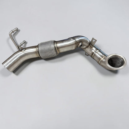 AWD VW MK7 Golf R Race Downpipe - 2.0T (Premium Catless and Catted)