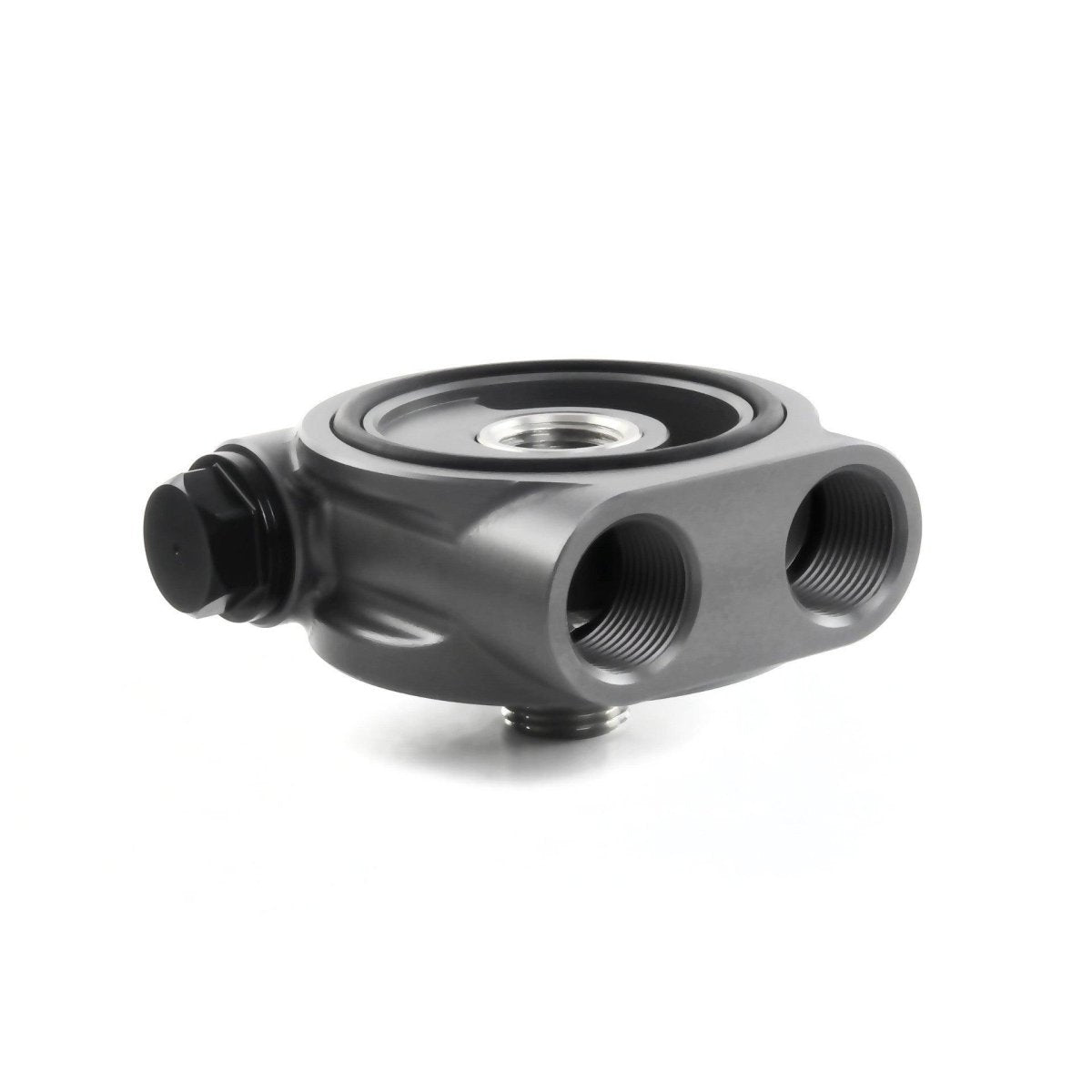 Performance Solid Billet Thermostatic Oil Filter Sandwich Plate