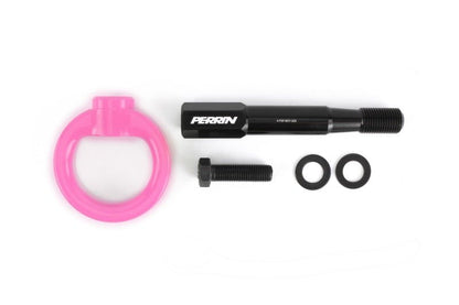 Perrin [15-17 WRX/STI] Front Tow Hook Hyper Pink | PSP-BDY-232HP