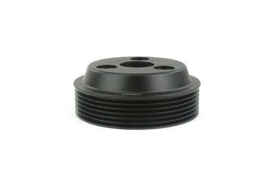 Perrin [15-21 WRX, 14-18 Forester, 18-20 Crosstrek, 17-22 Impreza] Lightweight Water Pump Pulley Black | PSP-ENG-111BK
