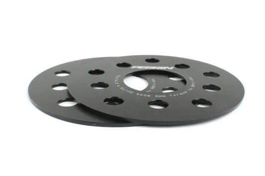 Perrin [15-25 WRX, 05-21 STI, 15-22 Outback, 15-22 Legacy, 19-22 Forester] 3mm Wheel Spacers Black