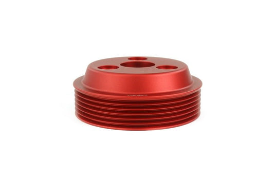 Perrin [22-25 WRX, 19-22 Forester, 20-22 Legacy, 21-22 Crosstrek] Water Pump Pulley Red