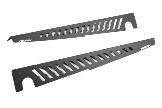 Perrin [22-26 WRX] Fender Shroud Set - Black | PSP-ENG-551BK