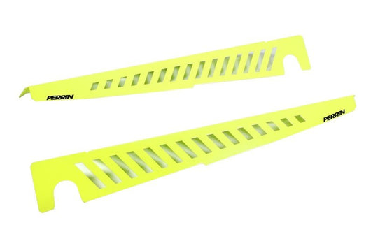 Perrin [22-26 WRX] Fender Shroud Set - Neon Yellow