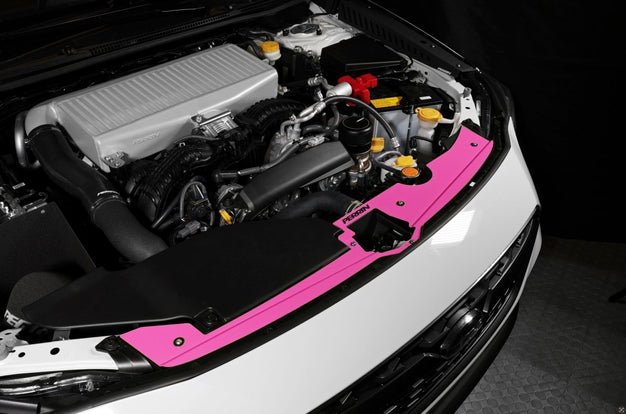 Perrin [22-26 WRX] Radiator Shroud Kit - Hyper Pink