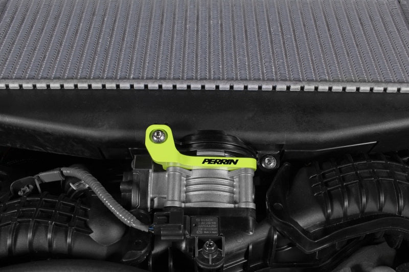 Perrin [22-26 WRX] Top Mount Intercooler Bracket - Neon Yellow | PSP-ITR-331NY