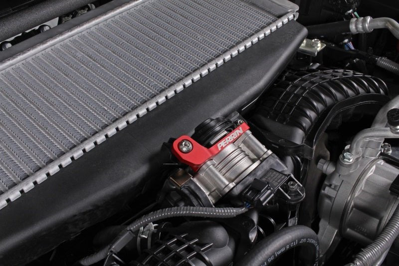 Perrin [22-26 WRX] Top Mount Intercooler Bracket - Red | PSP-ITR-331RD