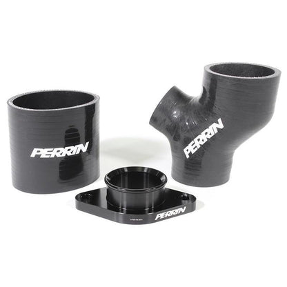 Perrin [15-21 WRX] Charge Pipe Black