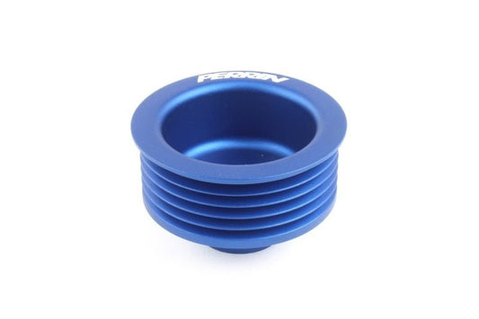 Perrin Performance [02-14 WRX, 04-21 STI] Alternator Pulley Blue | Also Fits Impreza 1993-2016 / Forester 1998-2010 / Outback 2000-2009 / Legacy 2000-2009 | PSP-ENG-118BL
