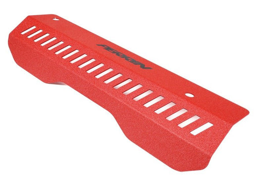 Perrin Performance [15-25 Subaru Impreza, 18-25 Crosstrek, 20-25 Legacy, 22-25 WRX and Outback] Pulley Cover | Short Version - Works w/AOS System - Red