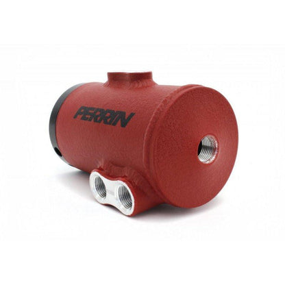 Perrin Red Air Oil Separator WRX/STI w/ TMIC 2008-2014 | PSP-ENG-606RD