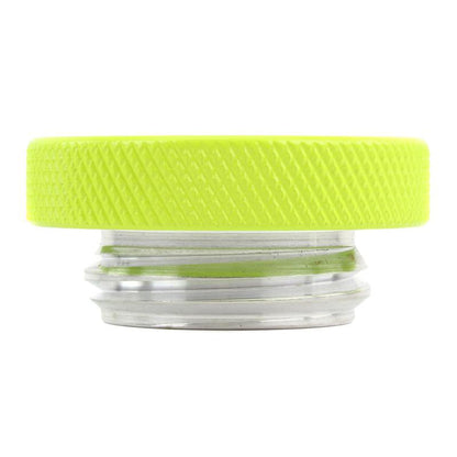 Perrin Oil Cap Round Style Neon Yellow Most Subaru Models