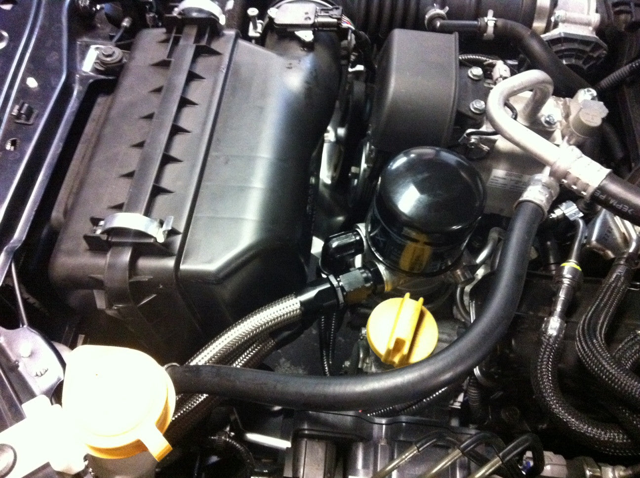 TR Subaru BRZ/Scion FRS/ Toyota FT86 Oil Cooler Kit With Thermostat (TR-ES2040)
