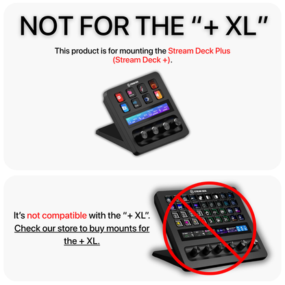Stream Deck + Enclosure With Adjustable Mount