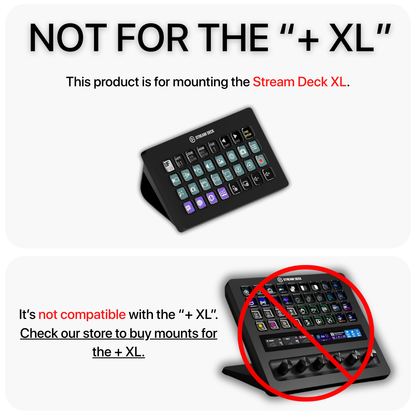 Stream Deck XL Enclosure With Adjustable Mount
