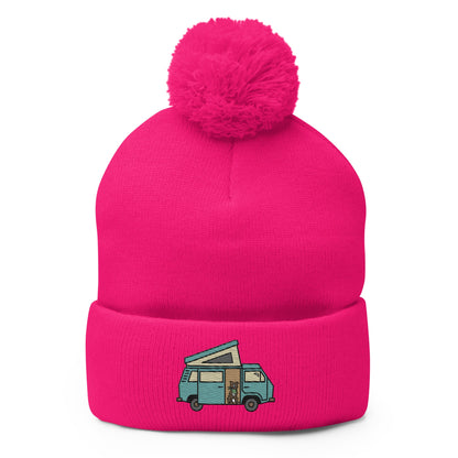 Dog in Van Pom-Pom Beanie