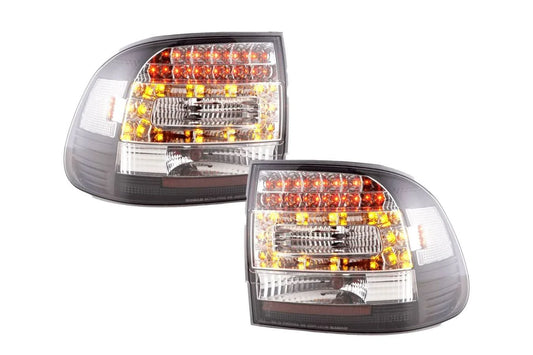 Porsche Cayenne Type (9PA) Black/Clear LED Taillights(2002-2006)